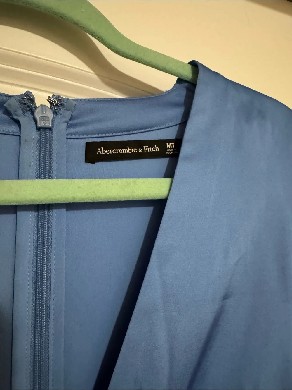 Abercrombie & Fitch French Blue O-ring Maxi Dress- Tall